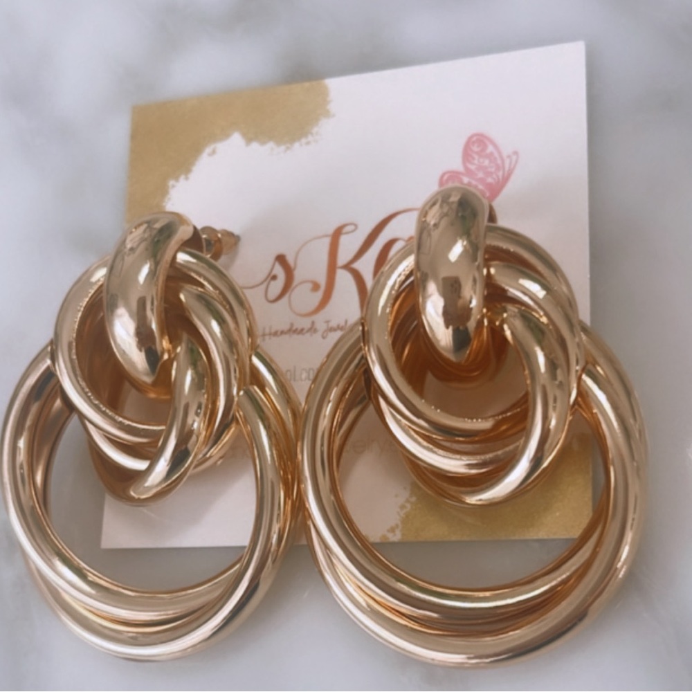 Gold Earrings